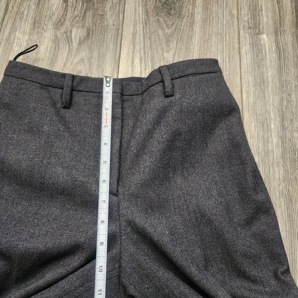 Prada Gray Wool Trouser Pants Slacks Straight Leg 38 - Picture 8 of 16